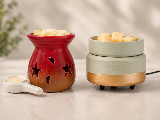 Tealight burner or electric warmer? How to choose